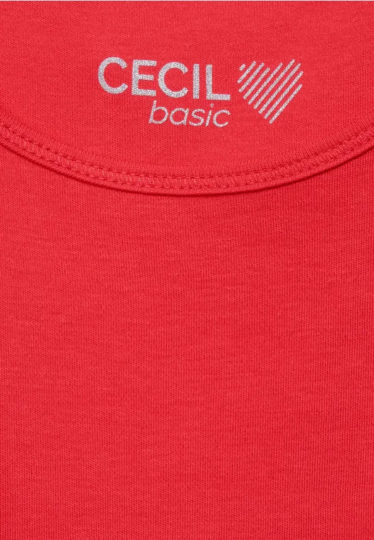 Basic Tanktop poppy red