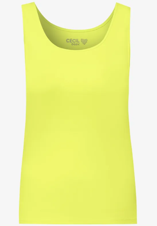 Basic in Neonfarbe sunny lime