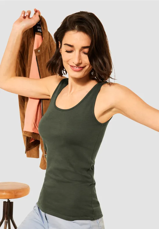 Débardeur basique utility olive