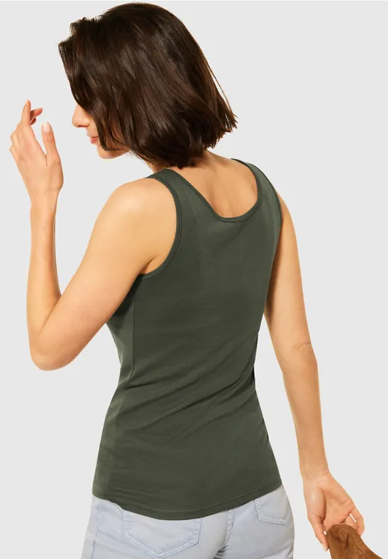 Débardeur basique utility olive