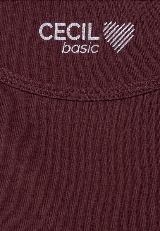 Basic Tanktop red grape