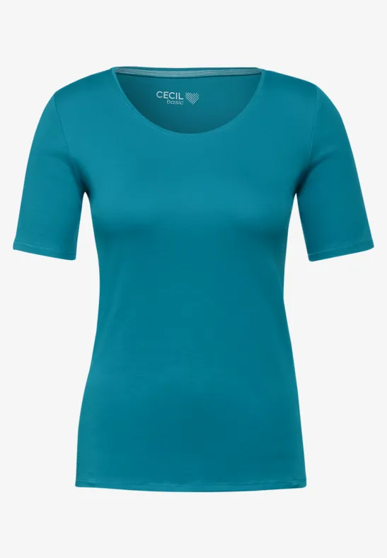 T-shirt basique cool lagoon blue