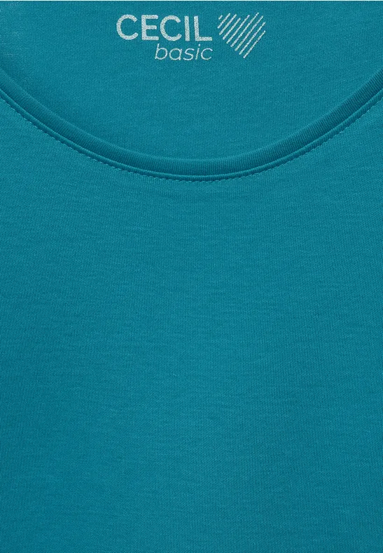 T-shirt basique cool lagoon blue