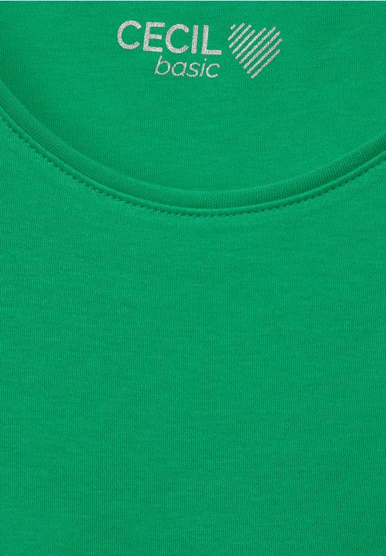 Shirt met halve mouw spearmint green