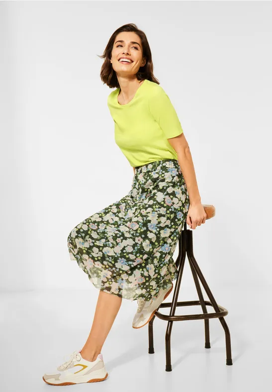 T-shirt basique sunny lime