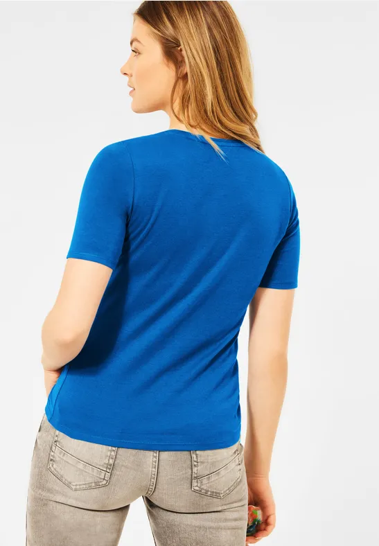 T-shirt basique lake blue