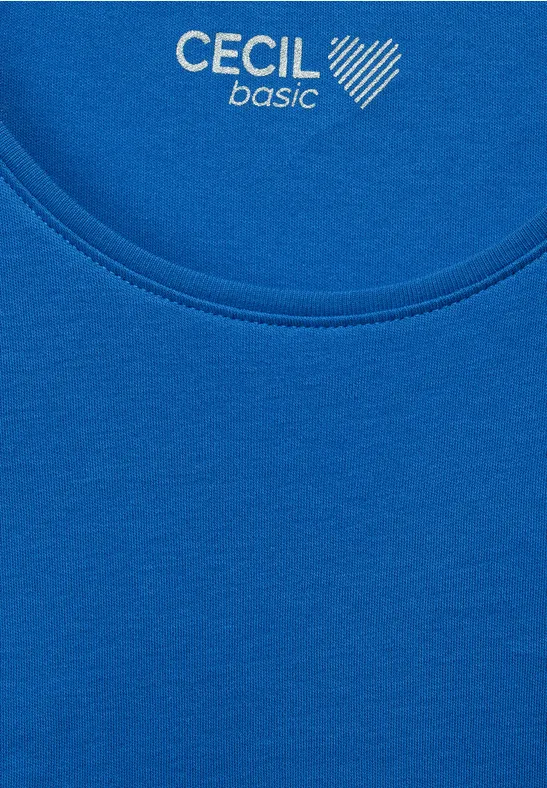 T-shirt basique lake blue