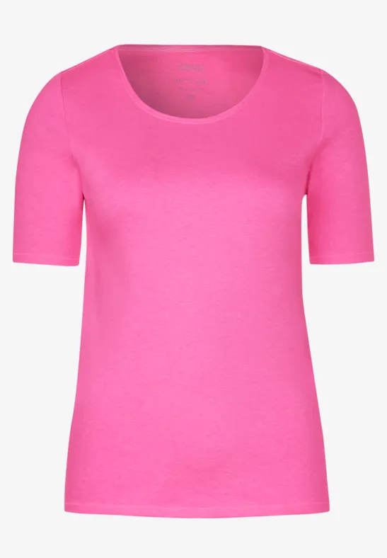 T-Shirt in Neon neon active pink