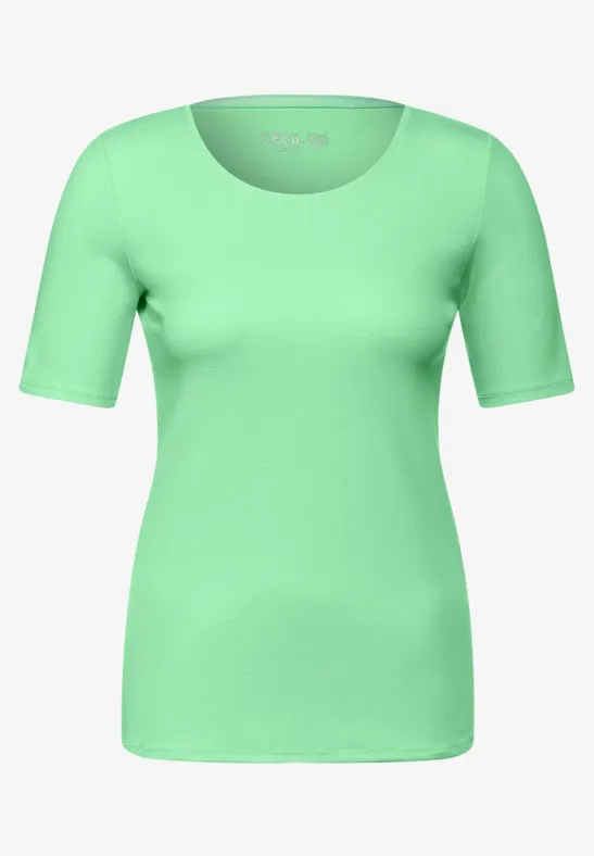 Chemise à manches courtes en Néon neon bud green