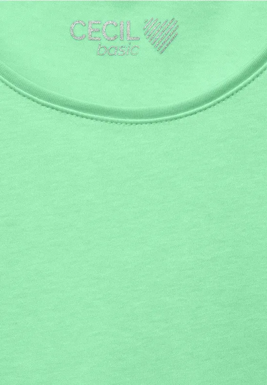 Chemise à manches courtes en Néon neon bud green