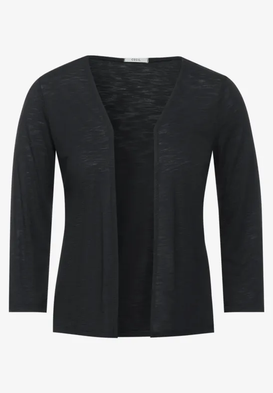 Open shirtjasje carbon grey