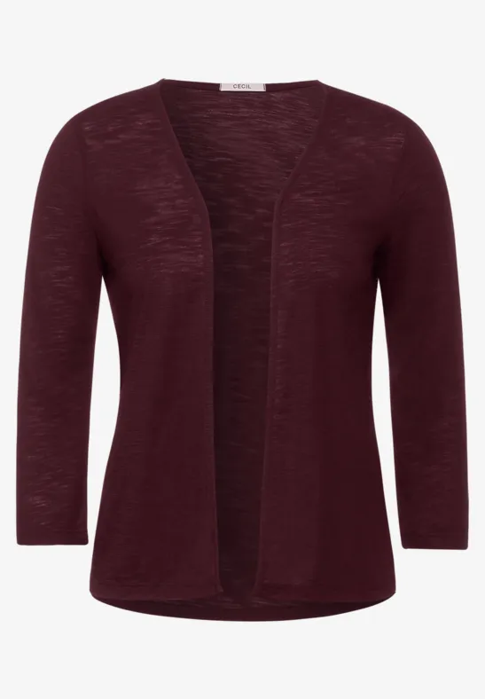 Surchemise ouverte red grape