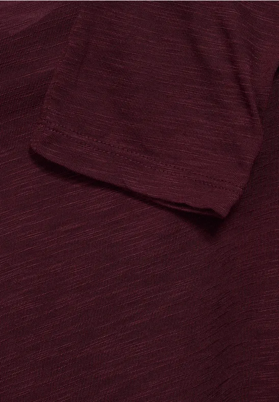 Surchemise ouverte red grape