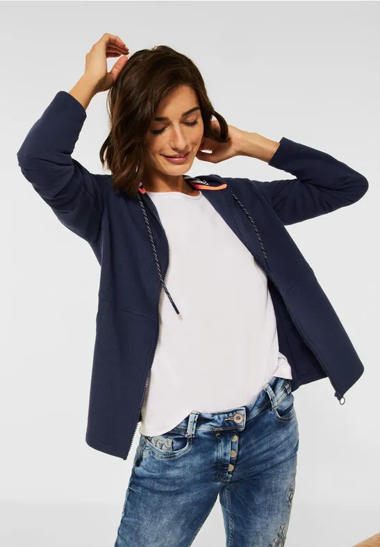 Ottoman shirtjack deep blue