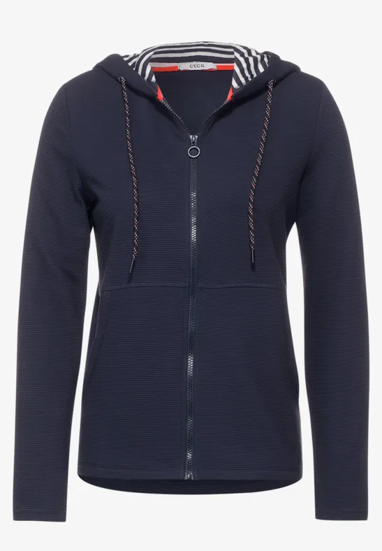 Ottoman shirtjack deep blue