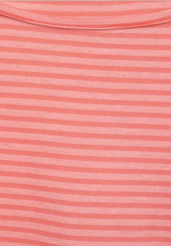 Shirt met gestreept patroon rose pepper