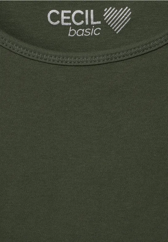 Top in Unifarbe utility olive