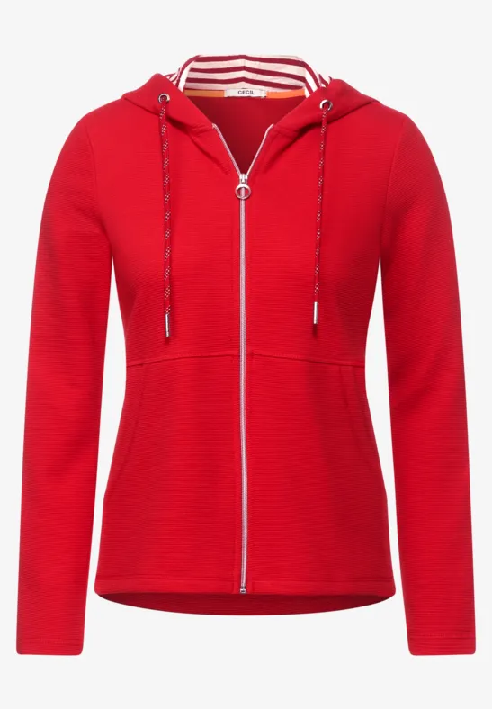 Ottoman T-shirtjasje vibrant red