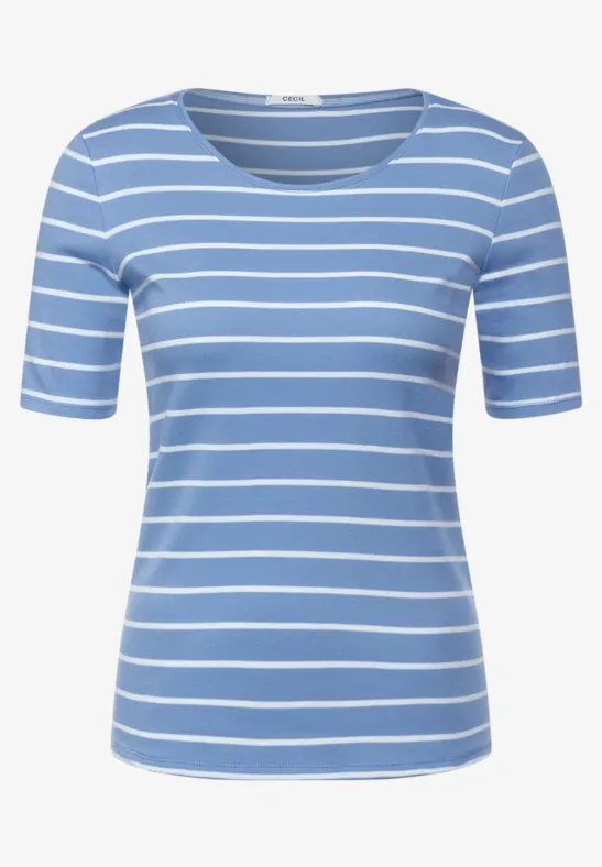 Gestreept shirt forever blue