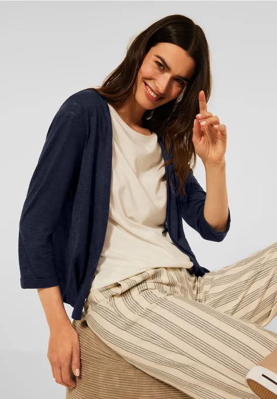 Open shirtjas deep blue