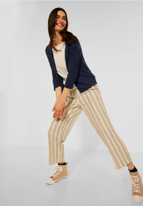 Open shirtjas deep blue