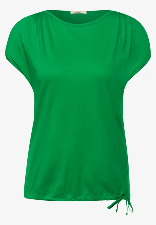 T-shirt de couleur unie cheeky green
