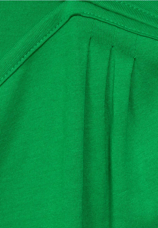 T-shirt de couleur unie cheeky green
