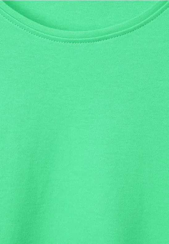 T-shirt basique à manches longues smash green
