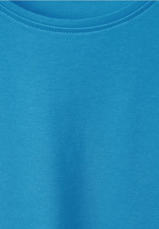 Basic Langarmshirt club blue