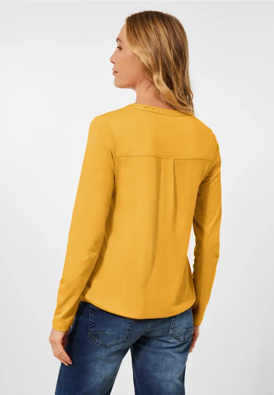 Shirt im Tunika Style curry yellow