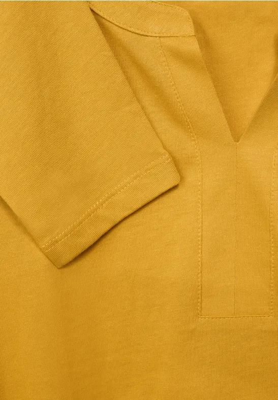 Shirt im Tunika Style curry yellow