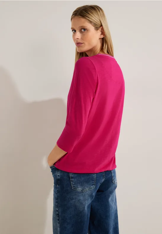Shirt im Tunika Style radiant pink