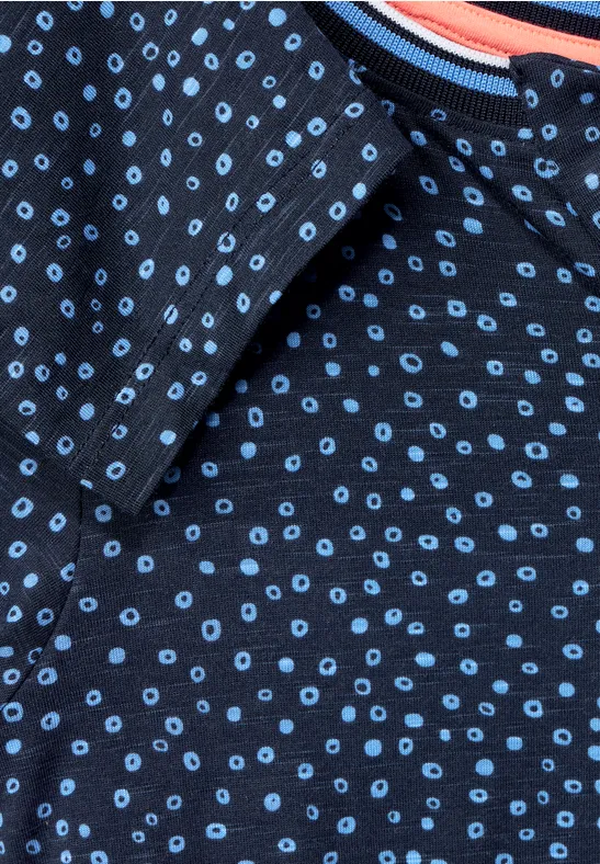 Shirt im Tunikastyle deep blue