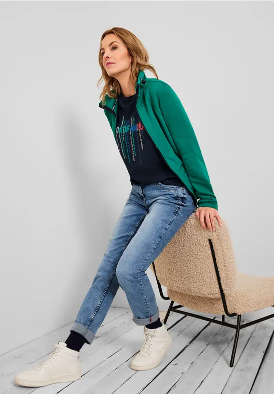 Shirt met wording deep blue