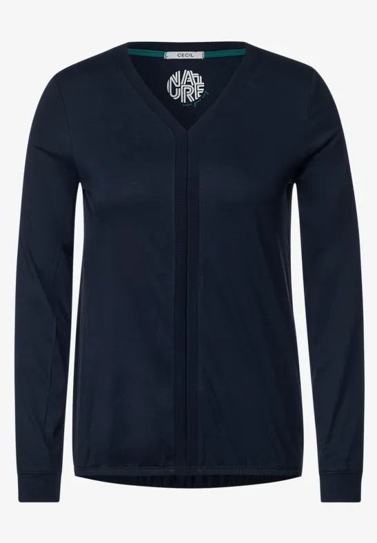 T-shirt style tunique deep blue