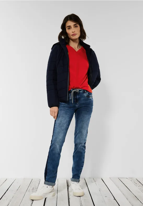 T-shirt style tunique strong red