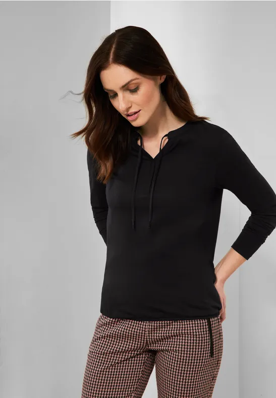 T-shirt style tunique Black