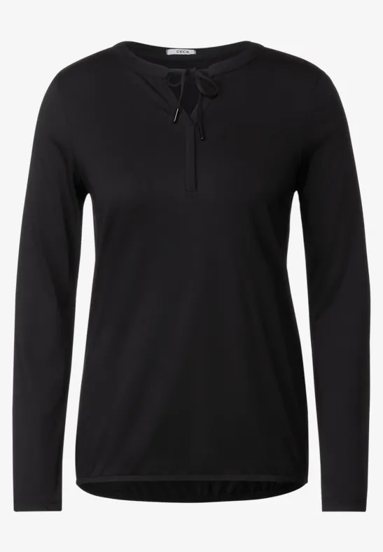 T-shirt style tunique Black