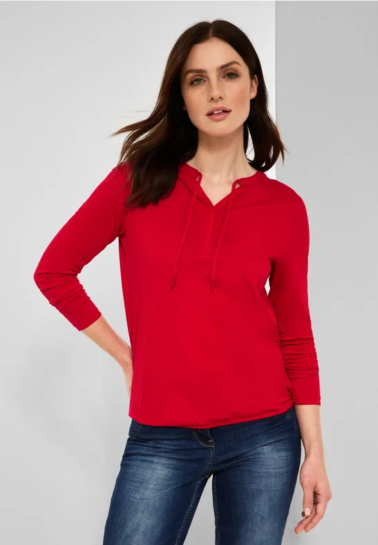 T-shirt style tunique strong red
