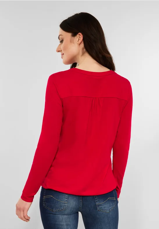 T-shirt style tunique strong red