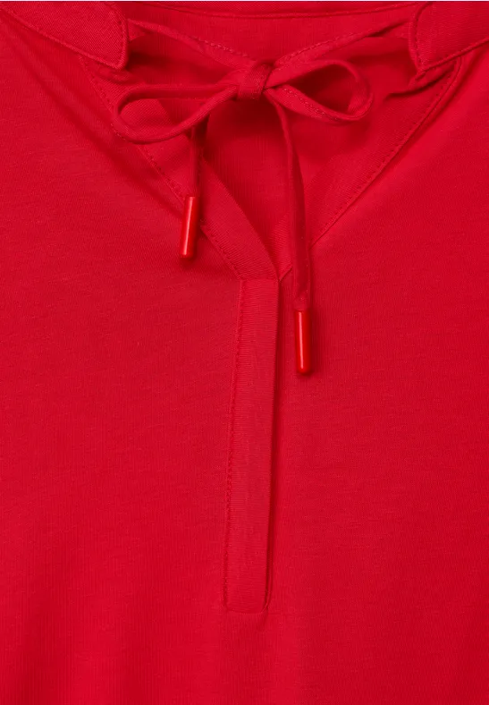 T-shirt style tunique strong red