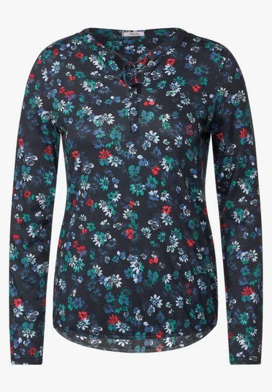 T-shirt style tunique deep blue