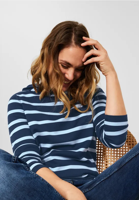 Bluza mid blue