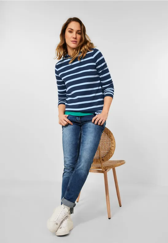 Bluza mid blue