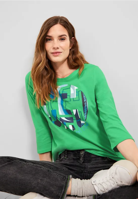 T-shirt à manches 3/4 smash green