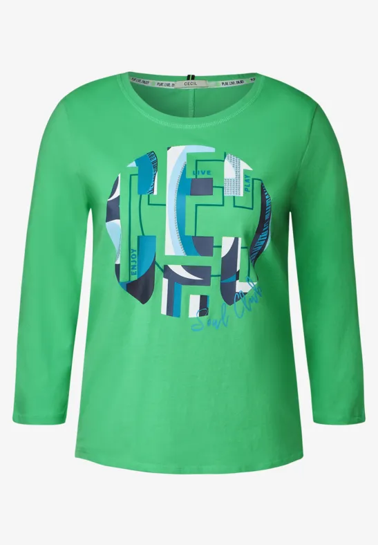 T-shirt à manches 3/4 smash green