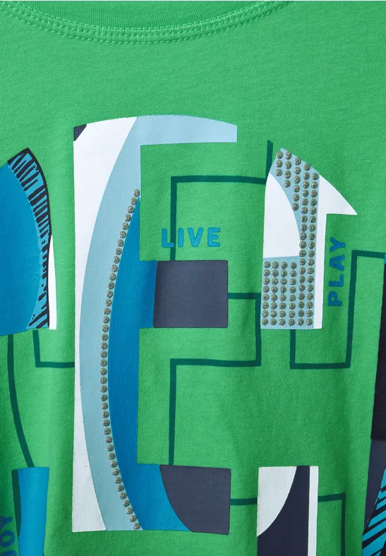 T-shirt à manches 3/4 smash green
