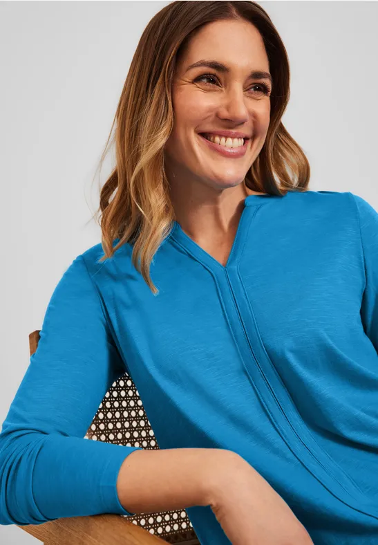 T-shirt style tunique club blue