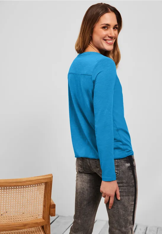 T-shirt style tunique club blue