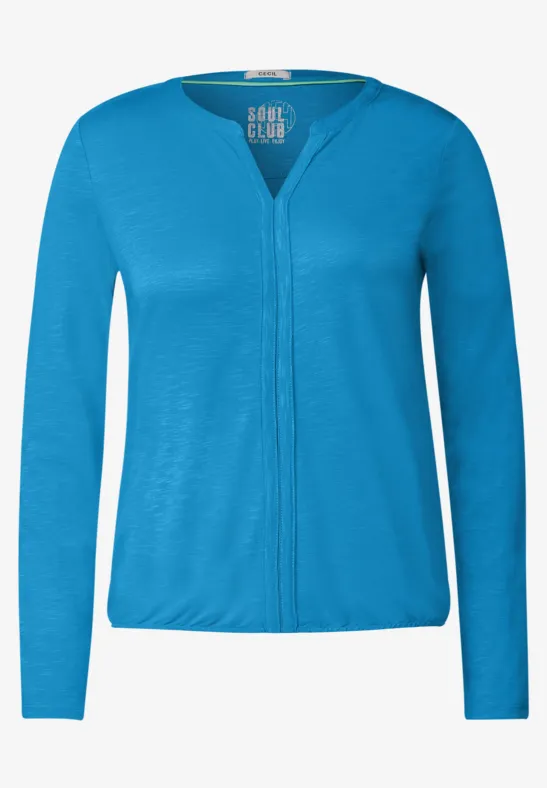 T-shirt style tunique club blue